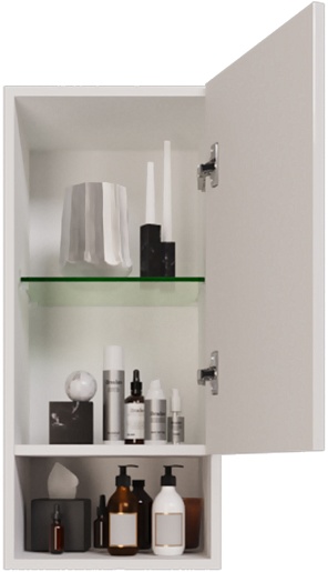 Dreja Шкаф навесной Perfecto 35 R белый – картинка-5